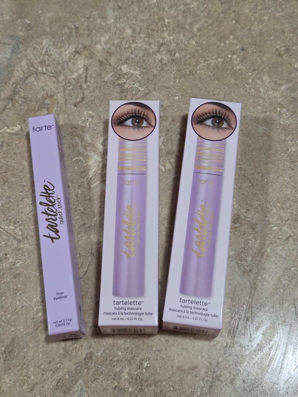 tarte Tartelette Tubing Mascara & Quick Stick Eyeliner In Black